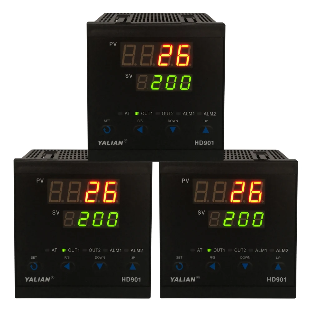 most ideal dual display digital temperature controller Max test temperature 1372 °C thermoregulator with alarm relay output