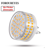 LED BULB Dimmable G9 AC120V 220V 8W 90LEDS SMD2835 No Flicker Lamp 780LM Chandelier Light Replace 80W Halogen Lighting