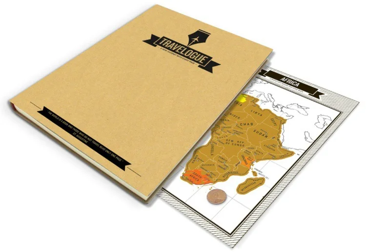 Nieuwe Hot Reisverslag Kras Wereldkaart Reizen Tips Boek Journal Log Notebook Toeristische Gift