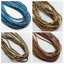 2x4mm/3x5mm Natural Hematite Tube Loose Beads 16inch/41cm,Beads For DIY Jewelry Making,He63