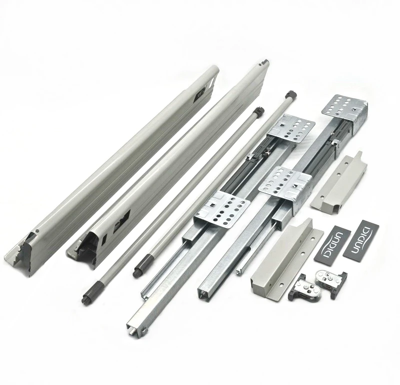 Soft Closing Drawer Slides Depth 20 INCH Double Wall Sliding Tandem Box