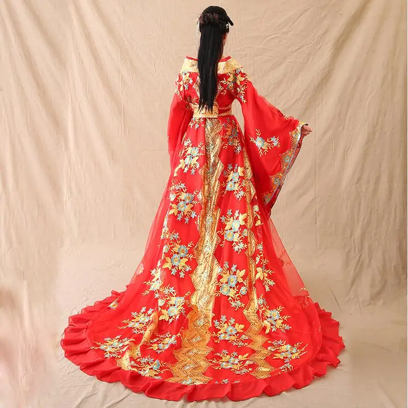 Trung Quốc cổ đại Hanfu Trang Phục Cổ Tích Phòng Hoàng Gia Cổ Điển Tòa Công Chúa Dành Cho Người Lớn Ăn Mặc Cải Thiện Han Tang Bài Hát Triều Đại Nhà Minh trang phục