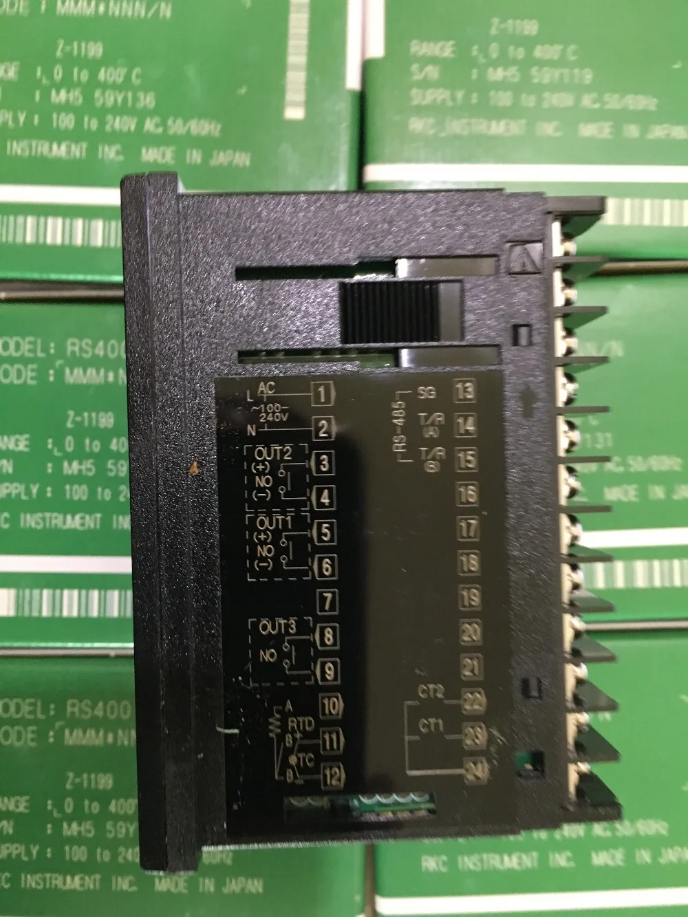 Termostato físico y químico japonés original RH400 CH402 E5EWLC CD901 RS400 E5EC-QR