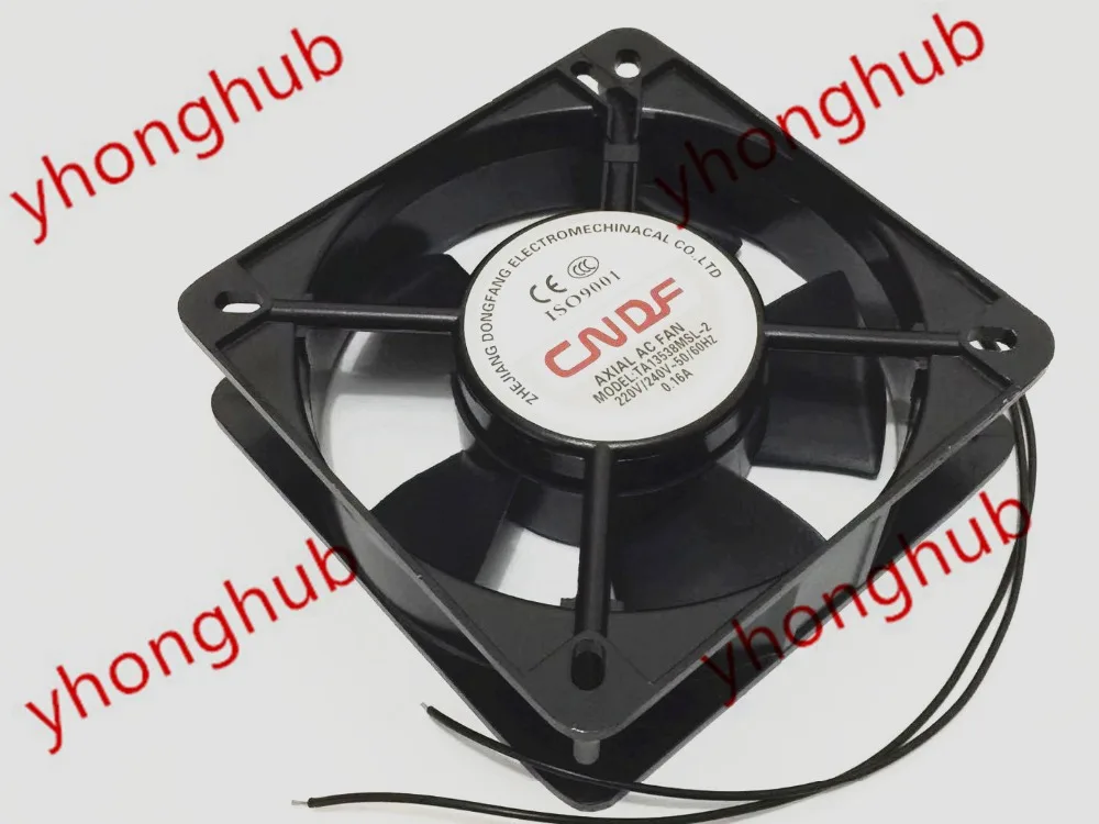 

CNDF TA13538MSL-2 AC 220V 0.16A 135x135x38mm Server Cooling Fan