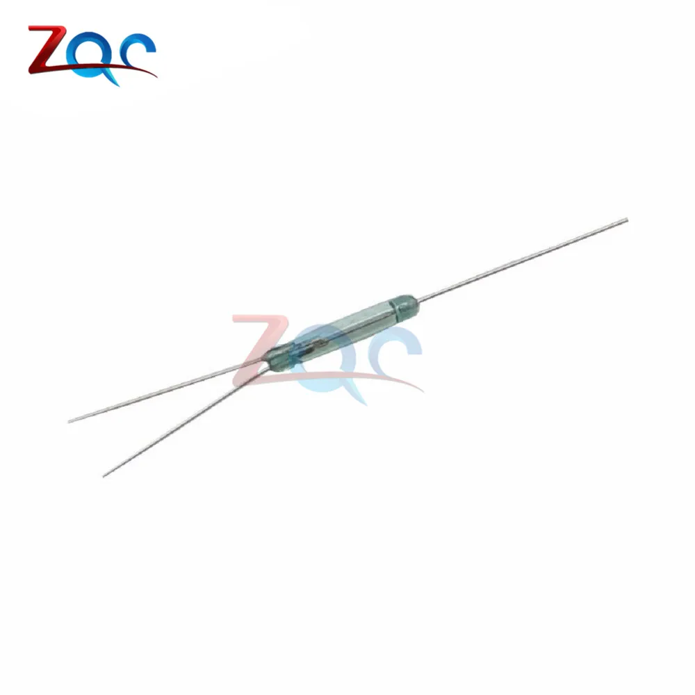 10 pcs Reed Switch 3 pin Magnetic Switch Normally Open and Normally Closed Conversion 2.5X14MM 3pin