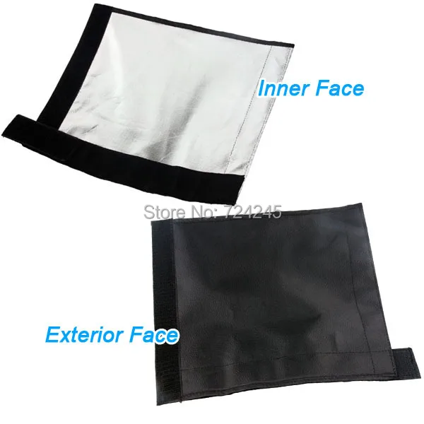 Flash Diffuser Foldable Spotlighting Cloth Bender Light Beam Snoot Softbox Tube for Nikon Canon Yongnuo Speedlite Flash