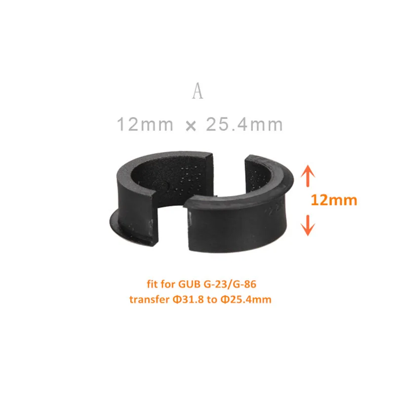 2 Pairs Bicycle Handlebar Extension Conversion Bike Mount Extender Holder Clamp Switch Spacer Conversion 31.8mm to 25.4  22.2mm