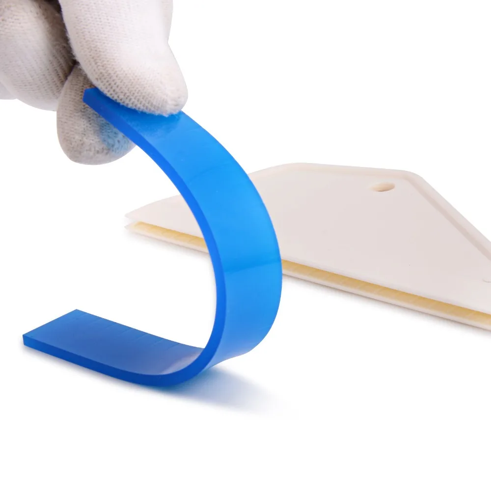 EHDIS 45CM Rubber Blade+1pc Vinyl Squeegee Auto Cleaning Tools Water Wiper Cleaner Window Tint Tools Vinyl Wrap Car Accessories