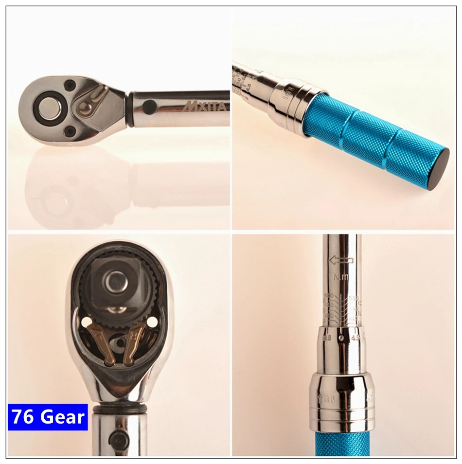 Torque Wrench 1/2 5-60Nm Accuracy 3% High precision professional tool set