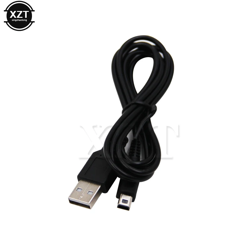 Czarny USB kabel do ładowarki ładowania przewód synchronizacji danych drutu dla Nintendo DSi NDSI 3DS 2DS XL/LL nowy 3DS XL/3DSLL 2DSXL 2DS XL linii