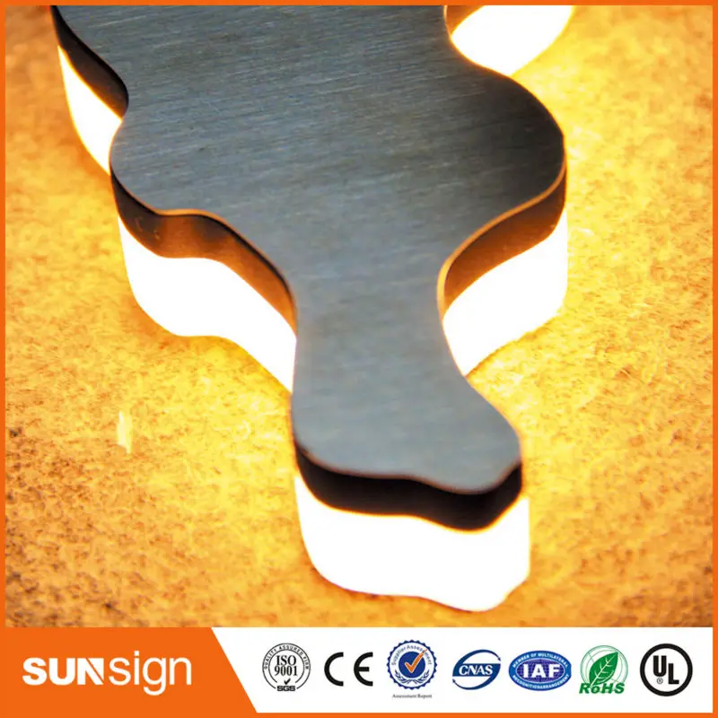 Led Backlit Outdoor Signage Verlichte Full Color Outdoor Backlit Led Teken