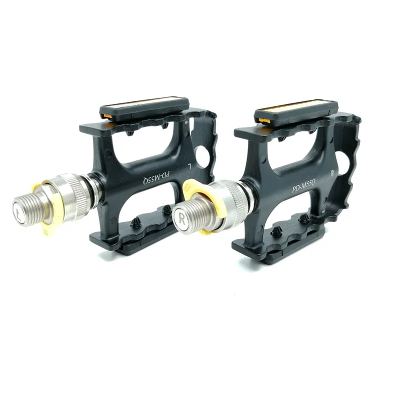 For Brompton Folding Bike Quick Release Pedal Aluminum Alloy Bearing Folding Bike MTB Pedals Safety Reflective Pedals