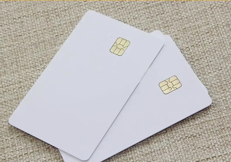 

SLE4442 Contact Smart IC Small Chip Card For ID Printer Printable