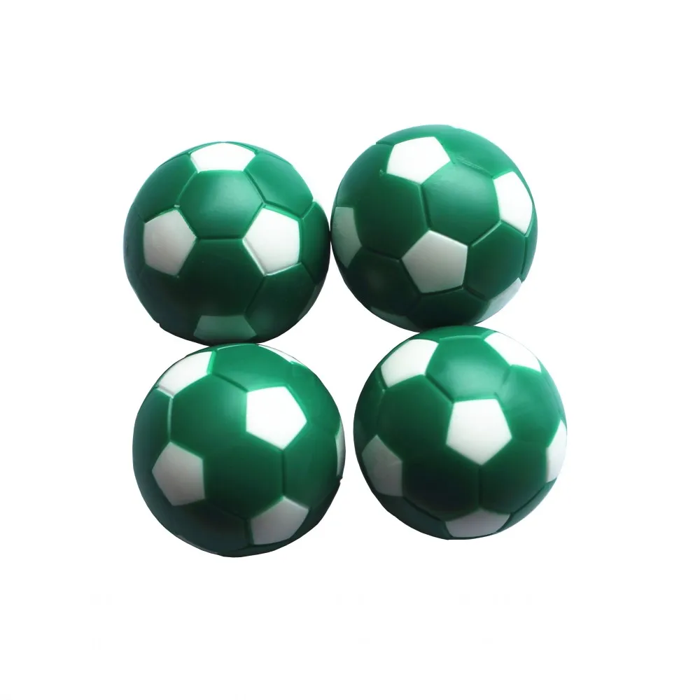 Tabelle Fußball bälle Fußball Tabelle Spiel Fussball Indoor Spiel Grün + Weiß 36mm FOOSBALL 24 gr/teile bord spiel