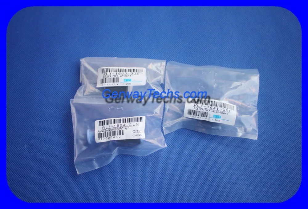 50-Sets GerwayTechs CB506-67905 E6B67-67906 for HPLaserJet Ent.600 M601 M602 M603 Pickup Roller Tray 1 Maintenance Roller Kit