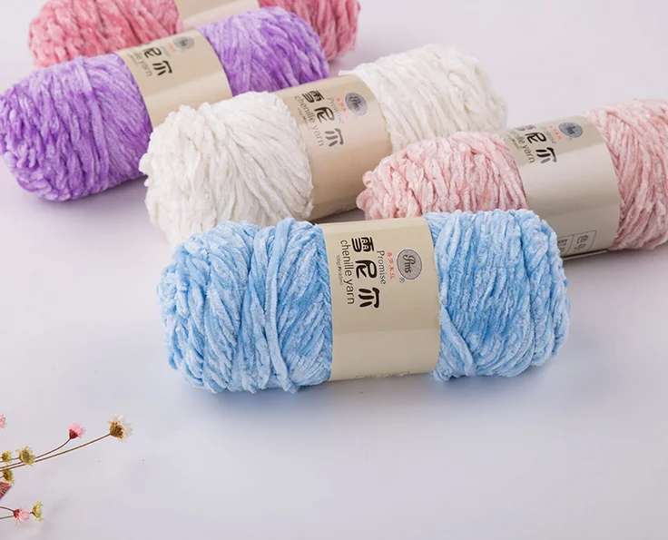 

mylb 4ball=400g Velvet yarn Soft protein Cashmere Yarn silk wool baby Yarn crochet knitting Yarn cotton baby wool DIY sweater