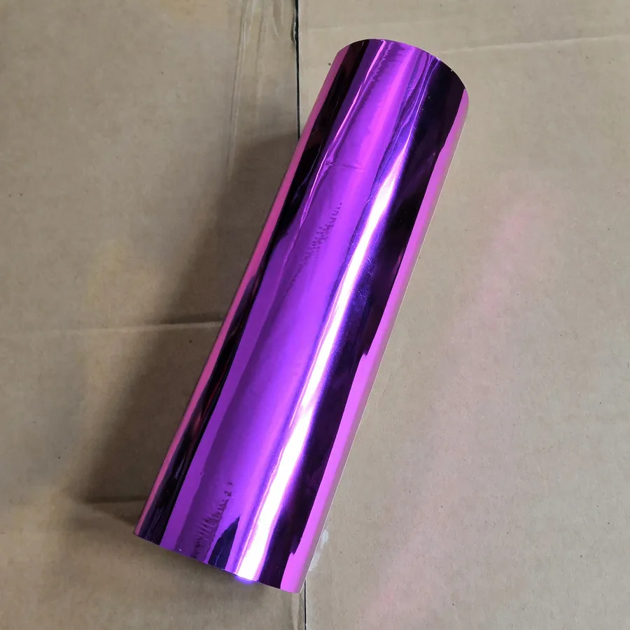 Hot stamping foil metallic Purplish red color hot press on paper card or plastic stamping foil heat stamping film 21cm x 120m