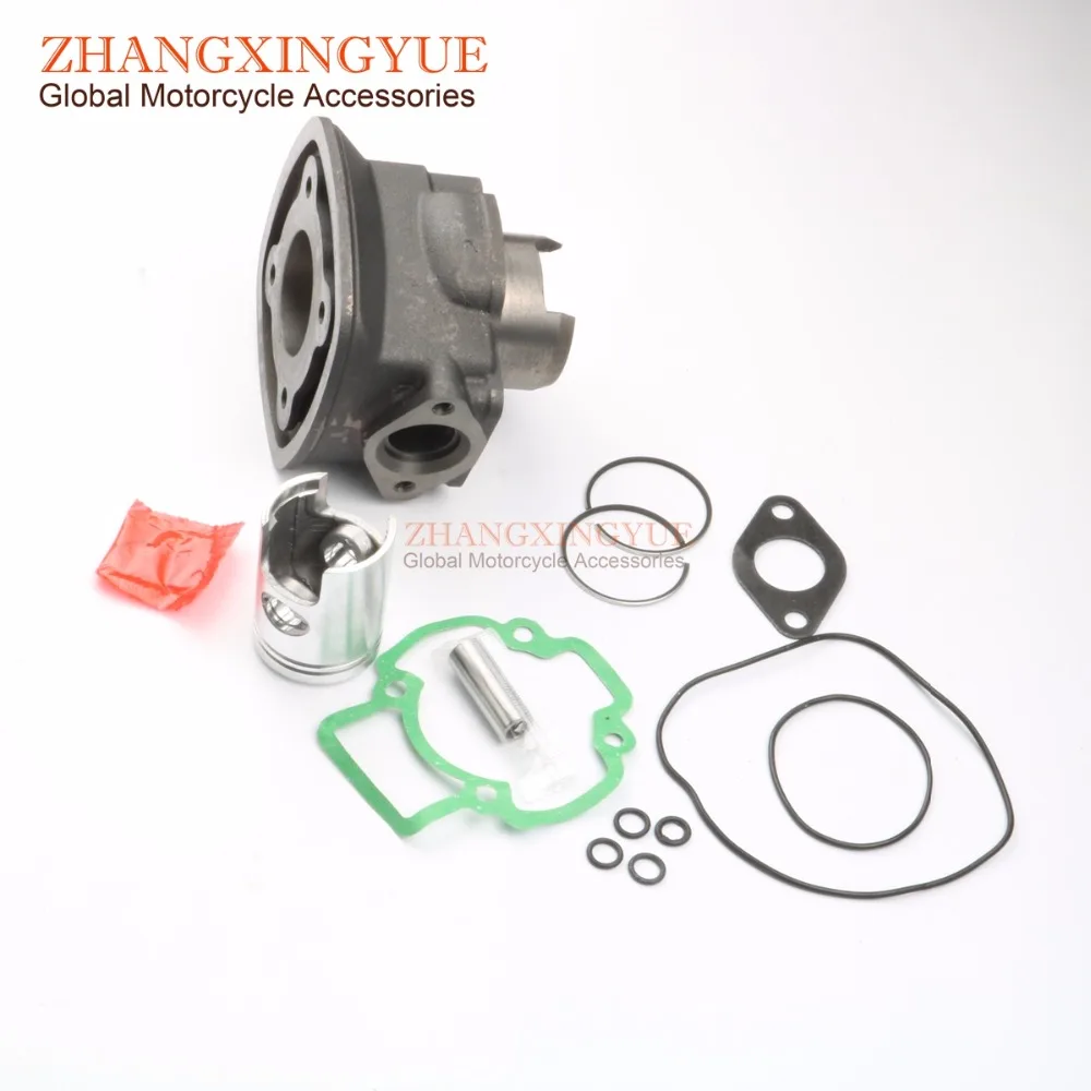 50cc Cylinder Kit for Piaggio Nrg Extreme 99-00 Nrg Rst Mc2 96-98 Zip Sp 96-00 50cc 40mm/12mm