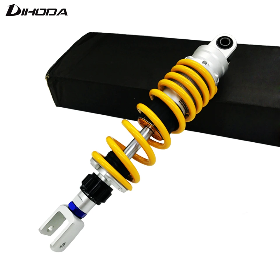 1pcs Universal 320mm/340mm/360mm motorcycle Rear Adjust damping shock absorber For Honda Yamaha Kawasaki Suzuki Rear suspension