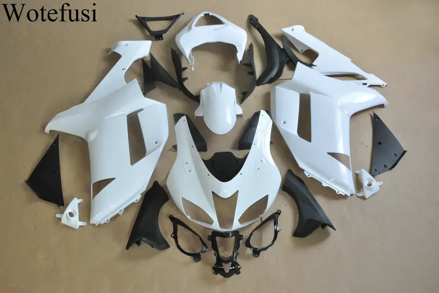 Wotefusi ABS Injection Unpainted Bodywork Fairing For Kawasaki  Ninja ZX6R 636 2007 2008 07 08 [CK1057]