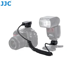 Jc-フラッシュ用のフラッシュコードdslrSpeedlites、フラッシュ、ホットシューズ、同期、リモートライト、フォーカスケーブル、nikon dシリーズ、SB-5000、SB-800、1.3m、ttl