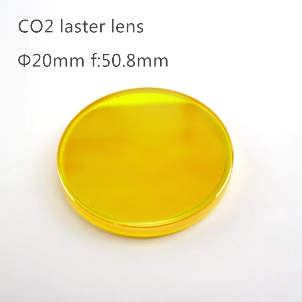 

laser lens 20 mm diameter 50.8mm focus length for engraving machine cutting # USA ZnSe CO2 20mm 1pcs