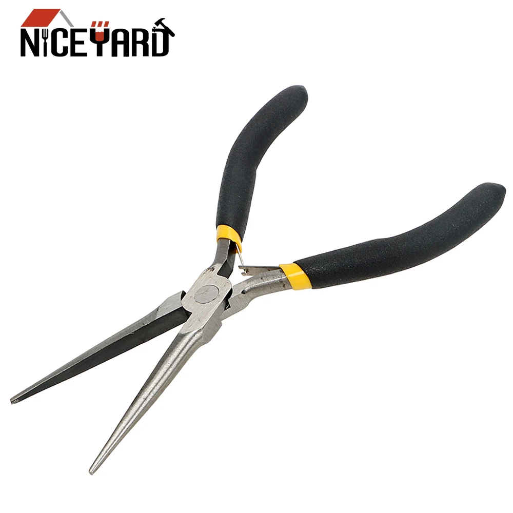 NICEYARD Multifunction Stripping Needle Pliers Long Nose Steel Cutting Clamping  Pliers Tools For DIY Small Jewelry Accessory