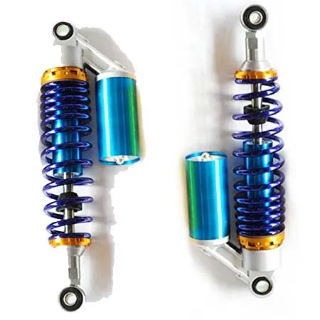 

375mm 400mm Universal Shock Absorbers for Honda/Yamaha/Suzuki/Kawasaki/Dirt bikes/ Gokart/ATV/Motorcycles and Quad.