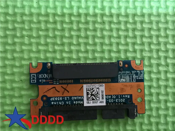  Original FOR Dell Latitude E7440 SATA Hard Drive HDD Interposer Board Cha01 Ls-9593p 7nfcy 07NFCY CN-07NFCY  Fully Tested