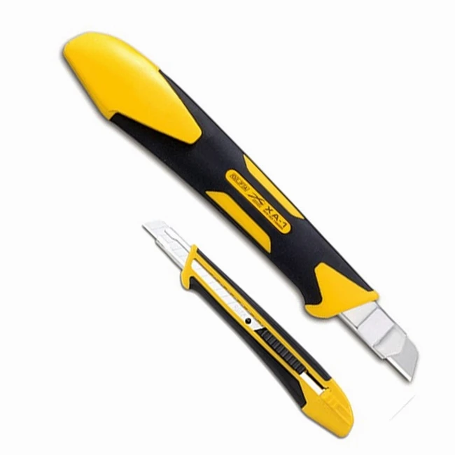 OLFA 25mm Extra Heavy-Duty Fiberglass Rubber Grip Utility Knife XH-1 XH-AL Stainless steel blade HB-5B HBB-5B