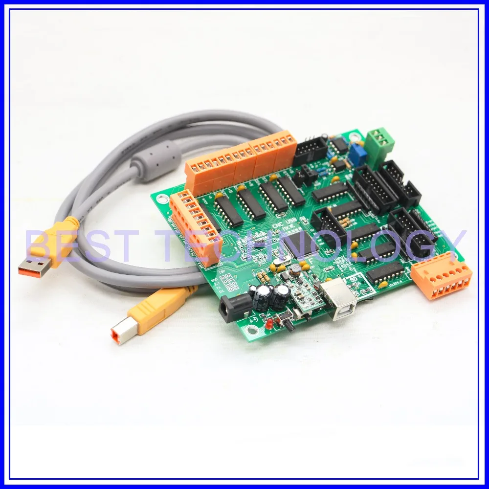 3 Axis 4 Axis 5 Axis Multi-axis USB CNC Controller CNC USB Interface Board  DIY MK2 100kHz  multifunctional control board