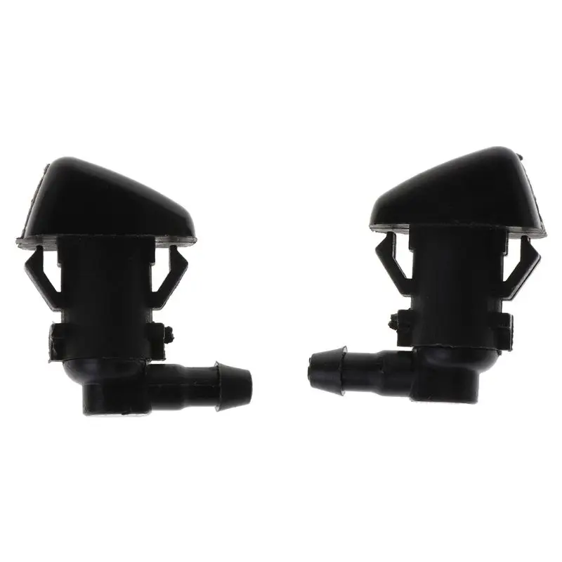 2PCS Front Windshield Washer Nozzles For Jeep Liberty 08-12 For Jeep Commander For 06-10 Dodge Nitro 07-11 55157319AA, 4806312AA