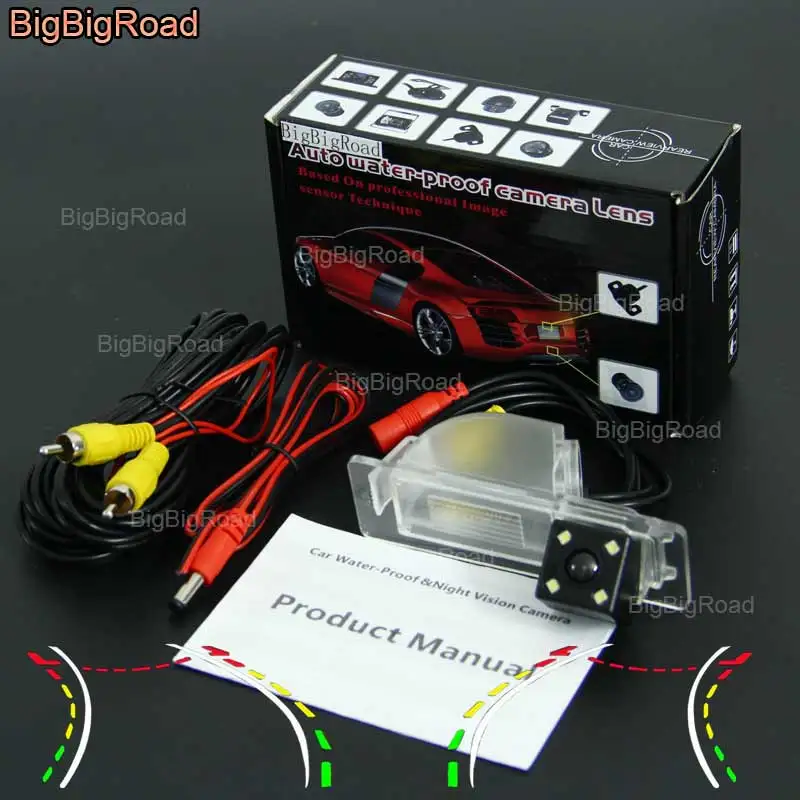 

BigBigRoad Car Intelligent Dynamic Track Rear View Camera Night Vision For Volkswagen Sagitar Santana / Jetta 2013 / 2015