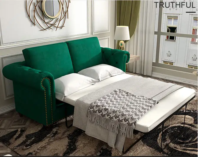 velvet fabric sectional sofas  Living Room Sofa bed set chesterfield alon couch puff asiento muebles de sala canape sofa cama