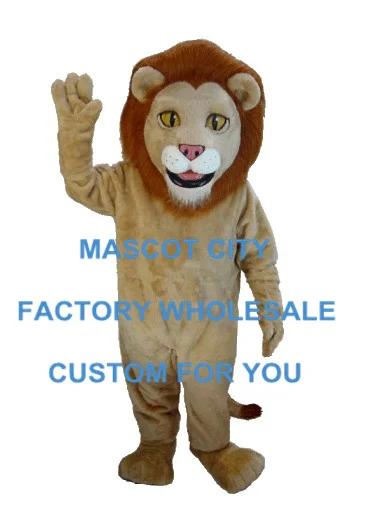 

Lewis the Lion Mascot Mascot Costume Adult Size Cartoon Character Animal Theme Carnival Party Cosply Mascotte Mascota SW1026