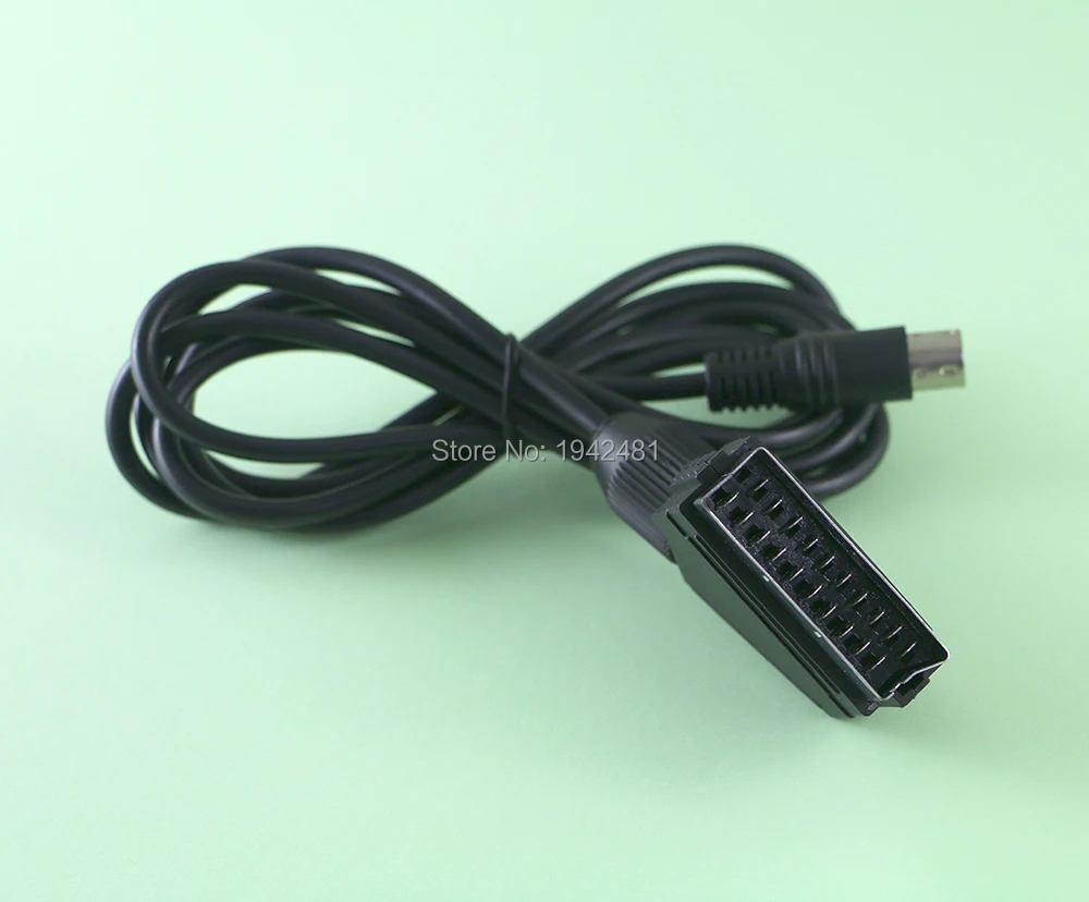 Cable de Scart RGB de 1 piezas para Sega Genesis 2, Mega Drive 2 MD 2 (1,8 M)
