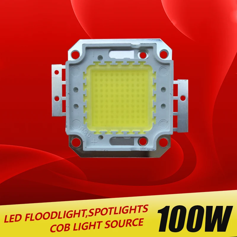 1Pcs Full 100W LED Integrated Chip light Source IC 10000LM High Power lamp 30-32V 24*44mil Epistar SMD COB Floodlight Bulb