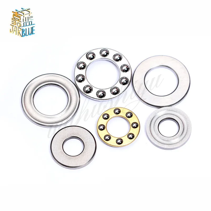 

5PCS F2 F2.5 F3 F4 F5 F6 F7 F8 F9 F10 F12 miniature bearing Plane thrust ball bearing