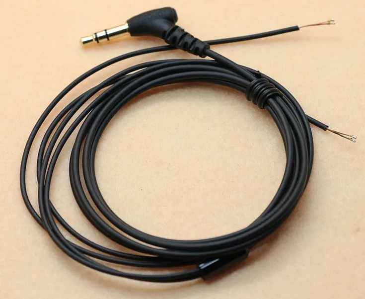 Tự làm tai nghe dây chất lượng đàn hồi tai nghe line đẹp 3.5 mét cắm stick