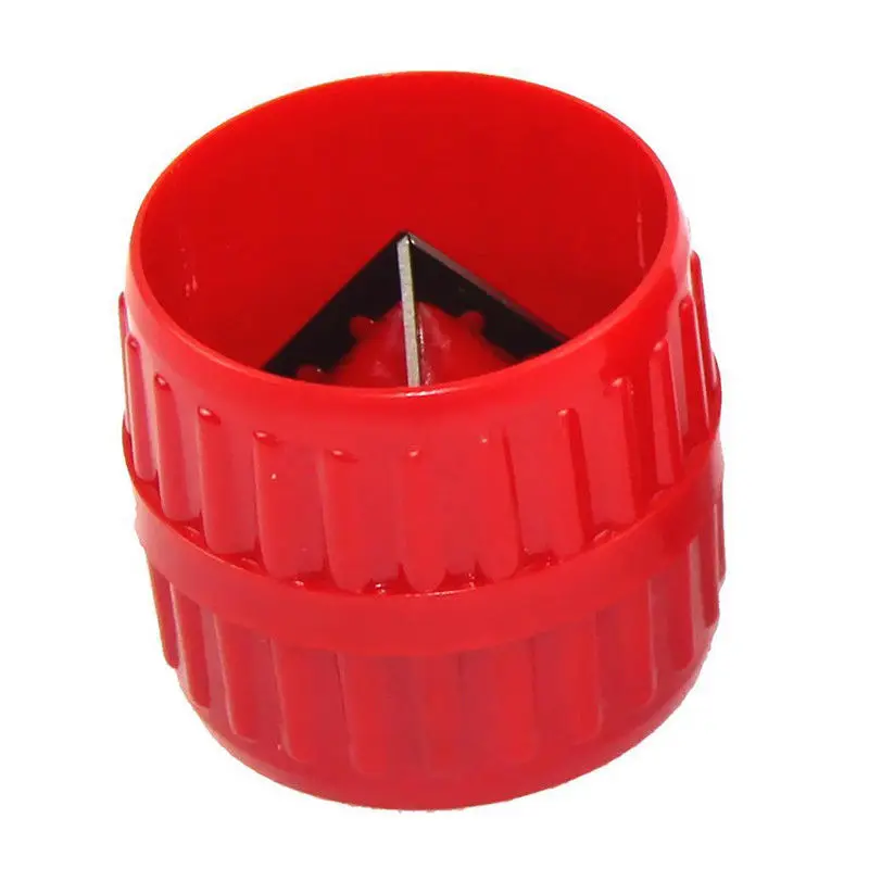 Escariador de tubería, herramienta de fontanería de desbarbado externo interno, limpiador de cobre de PVC, brocas de avellanado DIY, 1 unidad