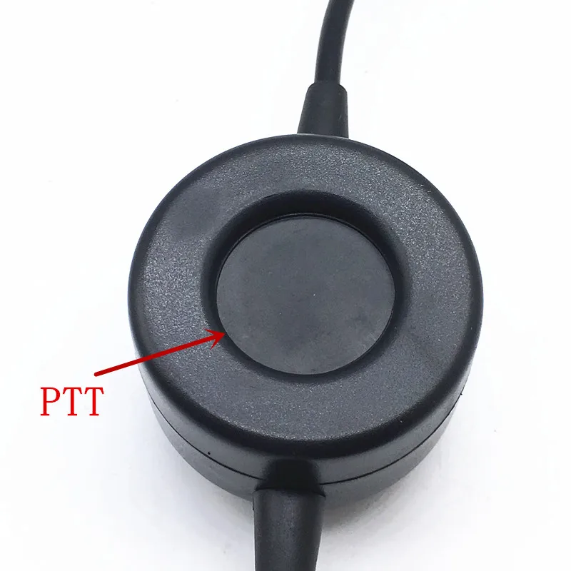 Z-Tactical Round Big PTT  Military Adapter K plug 2pins for KENWOOD Baofeng 888s UV5R UV82 Wouxun TYT LINTON etc radios