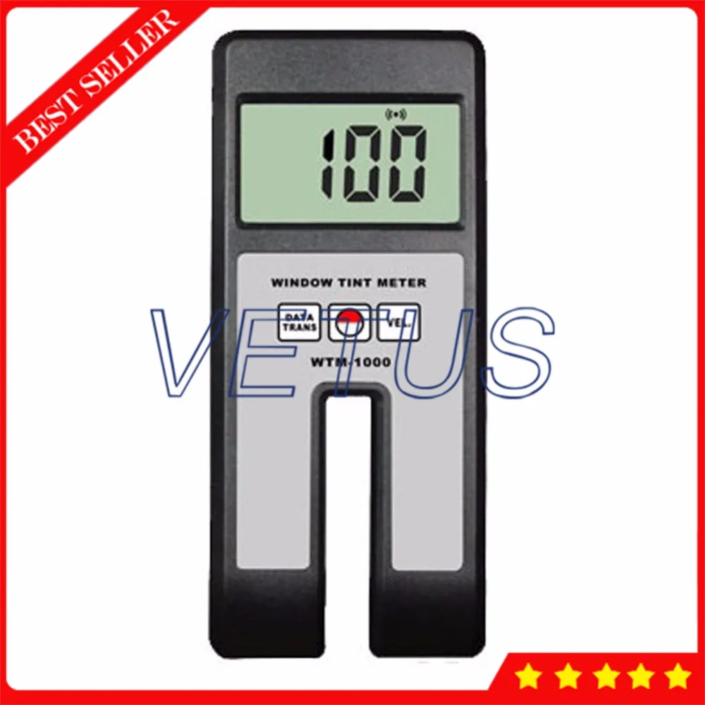 WTM1000 LCD Display Handheld Digital Window Tint Light Transmission Meter Tester