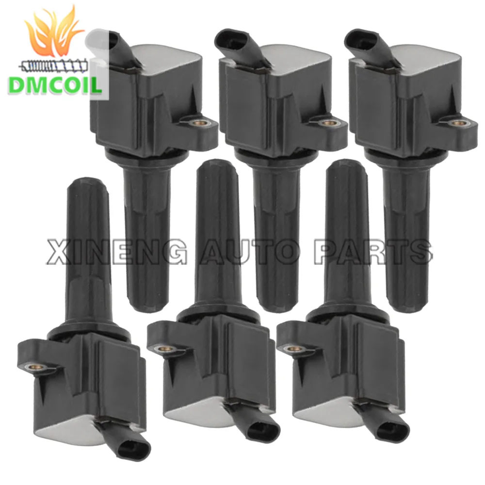 

6 IGNITION COIL FOR CHEVROLET COLORADO TRAILBLAZER HUMMER H3 ISUZU ASCENDER SAA 9-7X SUV 2.9L 3.7L 4.2L (01-) 16212396 12596547