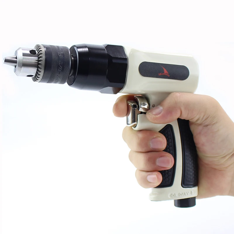 YOUSAILING High Quality 3/8  1.5mm To 10mm Reverse Pneumatic Drill Reversible Pistol Air Drills 1800 RPM  Drill