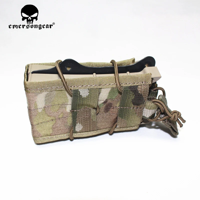 EMERSON Double Modular Rifle Magazine Pouch  Utility MOLLE  EM6035 Black MC ATFG AOR1 AOR2 KH FG MR Hunting Bags