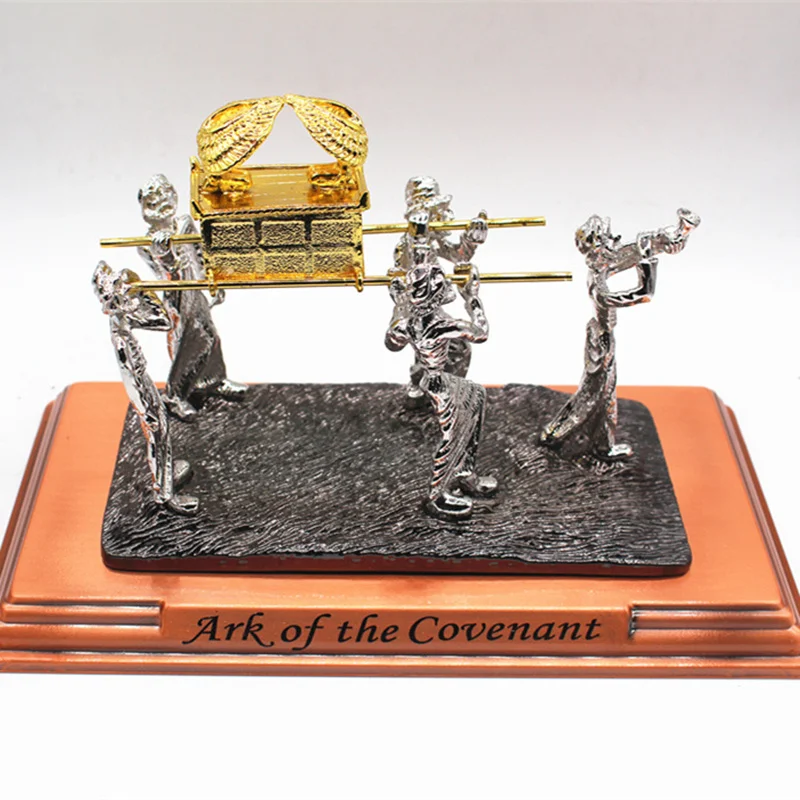 Large size Judaica Gold Ark of the Covenant Christian Catholic Handicrafts Gift  Covenant