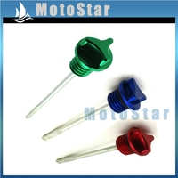 CNC Aluminum Dipstick For Lifan YX 125 140 150 200 250cc SSR YCF GPX Chinese CRF50 Pit Dirt Bike ATV Quad Taotao Sunl Kazuma
