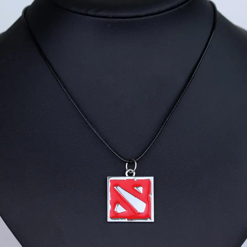 2018 Collares Collier Maxi Necklace New Hot Network Game Dota 2 Pendant Necklace Europe America And Enamel Jewelry Men\'s Gifts