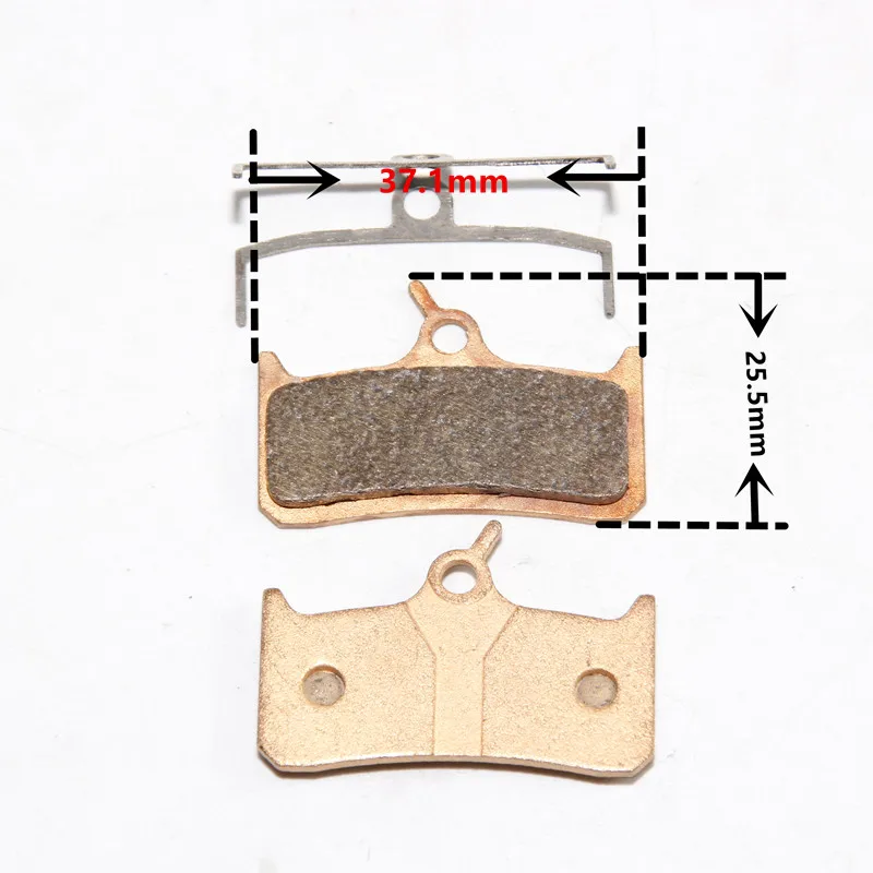 bicycle sintered brake pads for Shimano xt/xtr Hydraulic (BR-M755)& Grimeca system 8 (sram) 'Cleg caliper' Hope Mono M4 SH801s