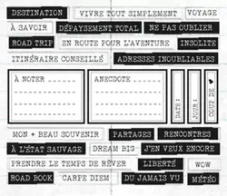 French Transparent Clear Stamp For DIY ScrapbookingCard Making C381